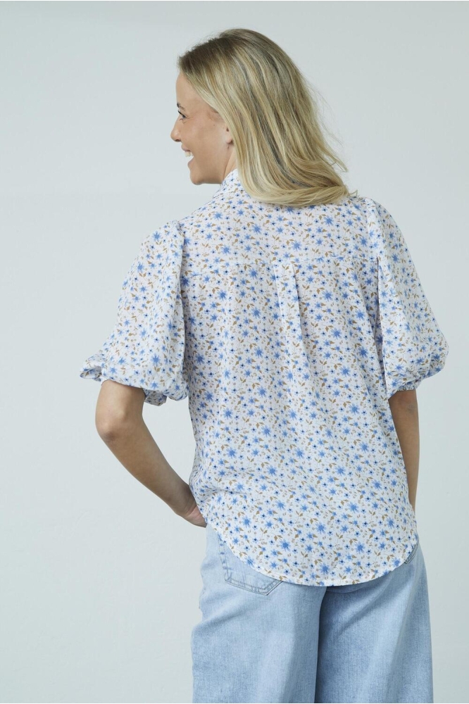ELLA SH64 18863 L BLUE FLOWER